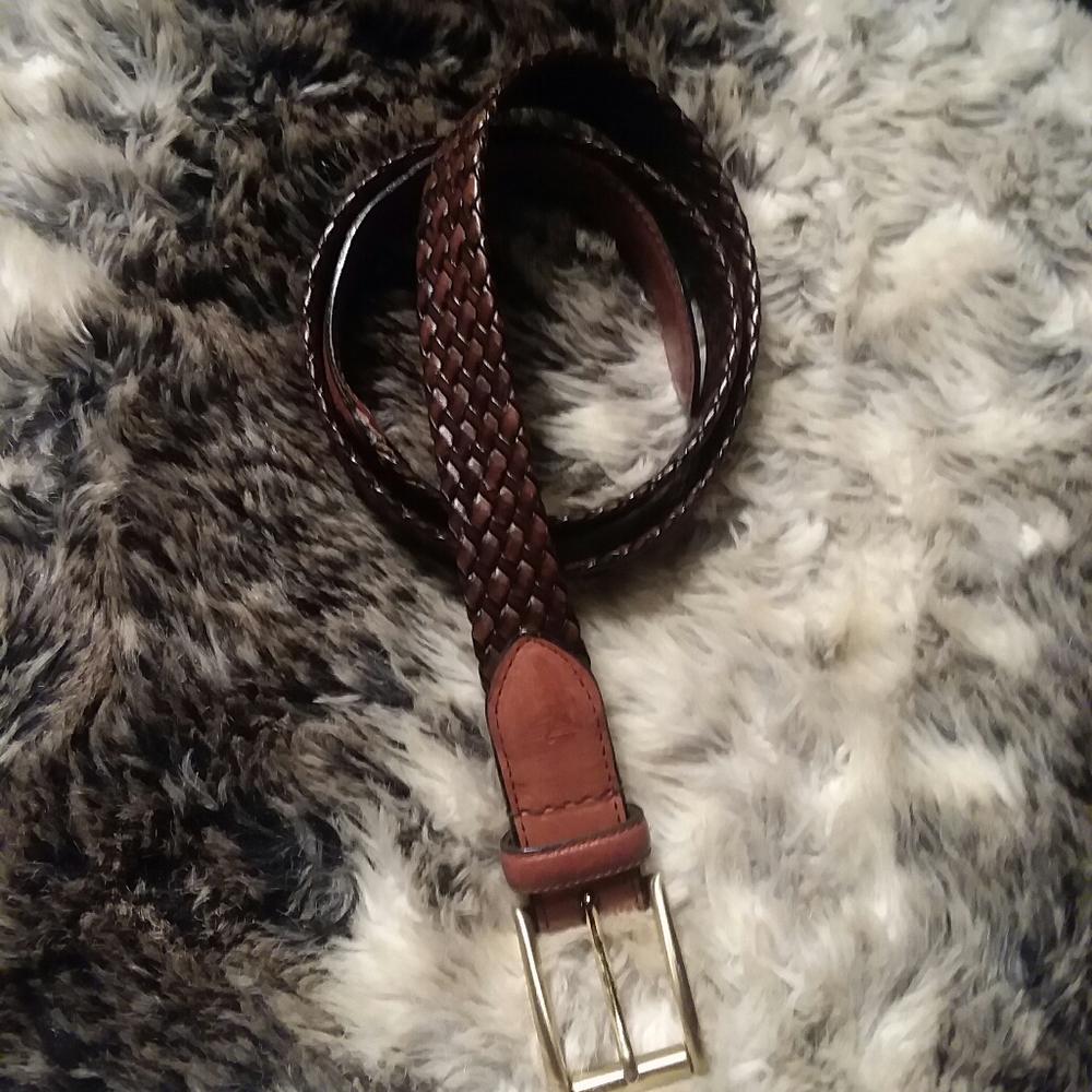 Men's Dockers belt- brown- size 34/85